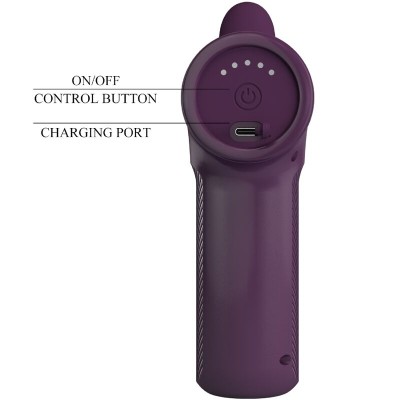 PRETTY LOVE - DJ SCHOLAR MASSAGER 5 CONFIGURAÃÃES ROXO - D-242704 - Dona Pimenta