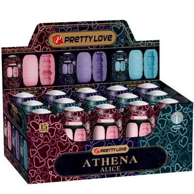 PRETTY LOVE - ATHENA ALICE PACK 15 MASTURBADORES MASCULINOS VARIOS - D-242708 - Dona Pimenta