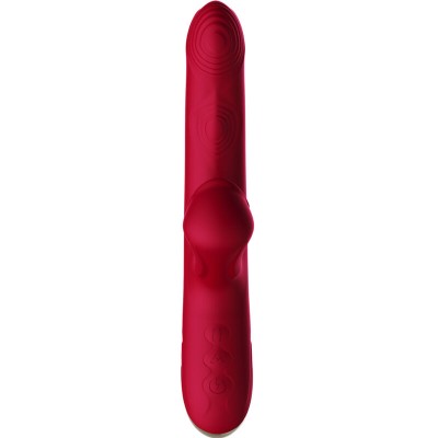 ARMONY - VIBRADOR E SUCKER MODELO 1 BORDEAUX - D-238200 - Dona Pimenta