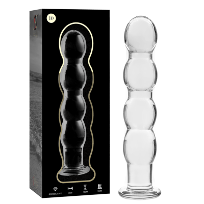 NEBULA SERIES BY IBIZA -MODELO 10 DILDO VIDRO BOROSILICADO 16,5X3,5 CM