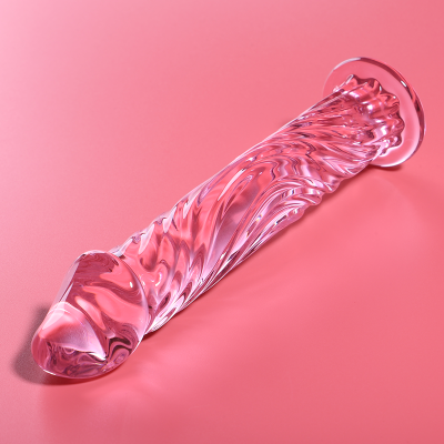 NEBULA SERIES BY IBIZA - MODELO 12 DILDO VIDRO BOROSILICADO 17X3,5 CM