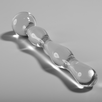 NEBULA SERIES BY IBIZA - MODELO 13 DILDO VIDRO BOROSILICADO 18X3,5 CM