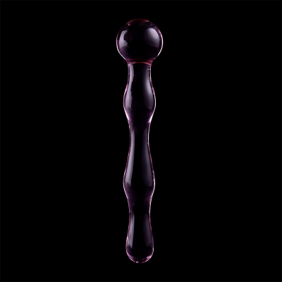 NEBULA SERIES BY IBIZA - MODELO 13 DILDO VIDRO BOROSILICADO 18X3,5 CM