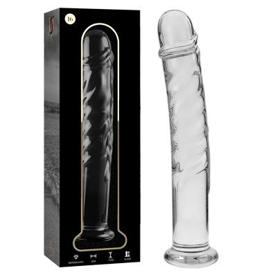 NEBULA SERIES BY IBIZA - MODELO 16 DILDO VIDRO BOROSILICADO 18,5X3 CM