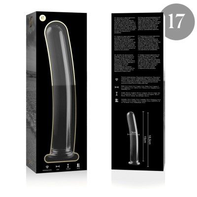 NEBULA SERIES BY IBIZA - MODELO 17 DILDO VIDRO BOROSILICADO 18,5X3 CM