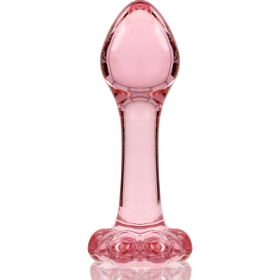 NEBULA SERIES BY IBIZA-MODELO 2 ANAL PLUG VIDRO BOROSILICADO 11X3,5 CM