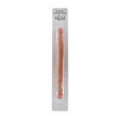 GET REAL - DOUBLE DONG 35 CM PELE - D-234592 - Dona Pimenta