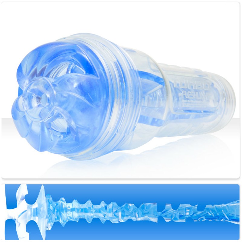 FLESHLIGHT TURBO THRUST BLUE ICE - D-212713 - Dona Pimenta