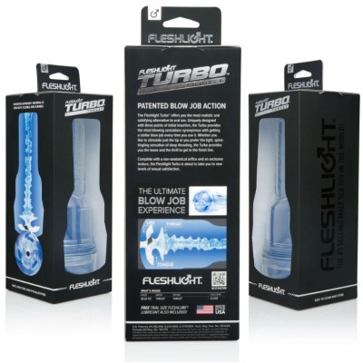 FLESHLIGHT TURBO THRUST BLUE ICE - D-212713 - Dona Pimenta