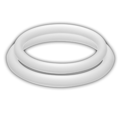 POTENZ DUO RINGS BRANCO - M - D-212742 - Dona Pimenta