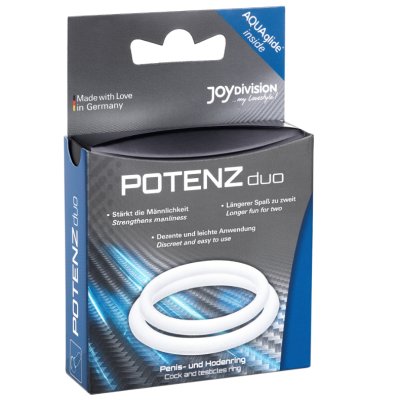 POTENZ DUO RINGS BRANCO - M - D-212742 - Dona Pimenta