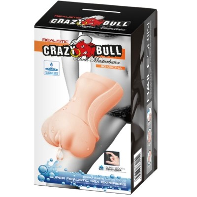 CRAZY BULL - MASTURBADOR ÁGUA PELE VAGINA - D-214799 - Dona Pimenta