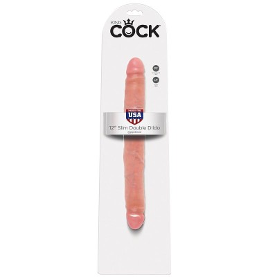 KING COCK SLIM DOUBLE DILDO - PD5516-21 - Dona Pimenta