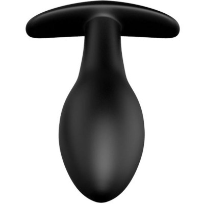 PRETTY LOVE  PLUG ANAL SILICONA  ANCLA 8.5 CM NEGRO - D-211729 - Dona Pimenta