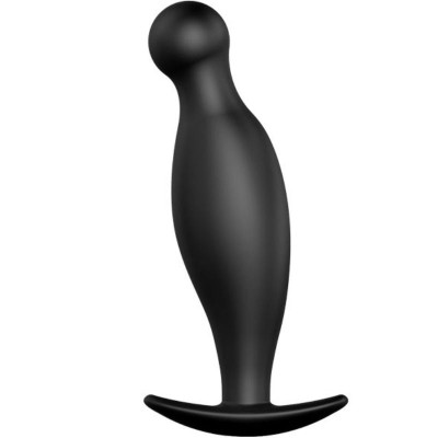 PRETTY LOVE PLUG ANAL SILICONA 11.7 CM NEGRO - D-211732 - Dona Pimenta