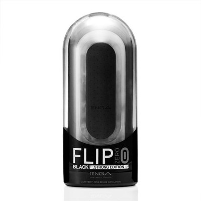 TENGA FLIP ZERO MASTURBADOR MASCULINO NEGRO - D-216569 - Dona Pimenta