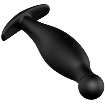 PRETTY LOVE PLUG ANAL SILICONA 11.7 CM NEGRO - D-211732 - Dona Pimenta