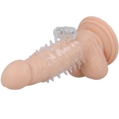 CASUAL LOVE-  TAMPA DO PÊNIS DO VIBRADOR TRANSPARENTE ANEL CASUAL - D-217982 - Dona Pimenta