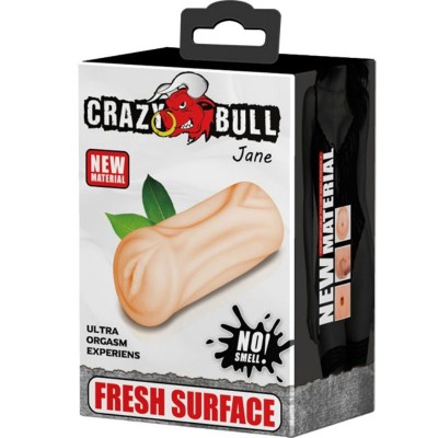 CRAZY BULL - JANE VAGINA MASTURBATOR 13,5 CM - D-218742 - Dona Pimenta