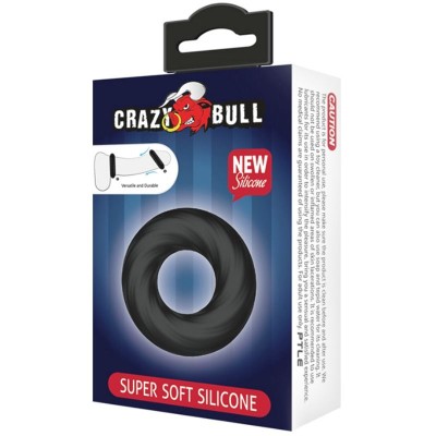 CRAZY BULL - ANEL DE SILICONE SUPER MACIO - D-218744 - Dona Pimenta