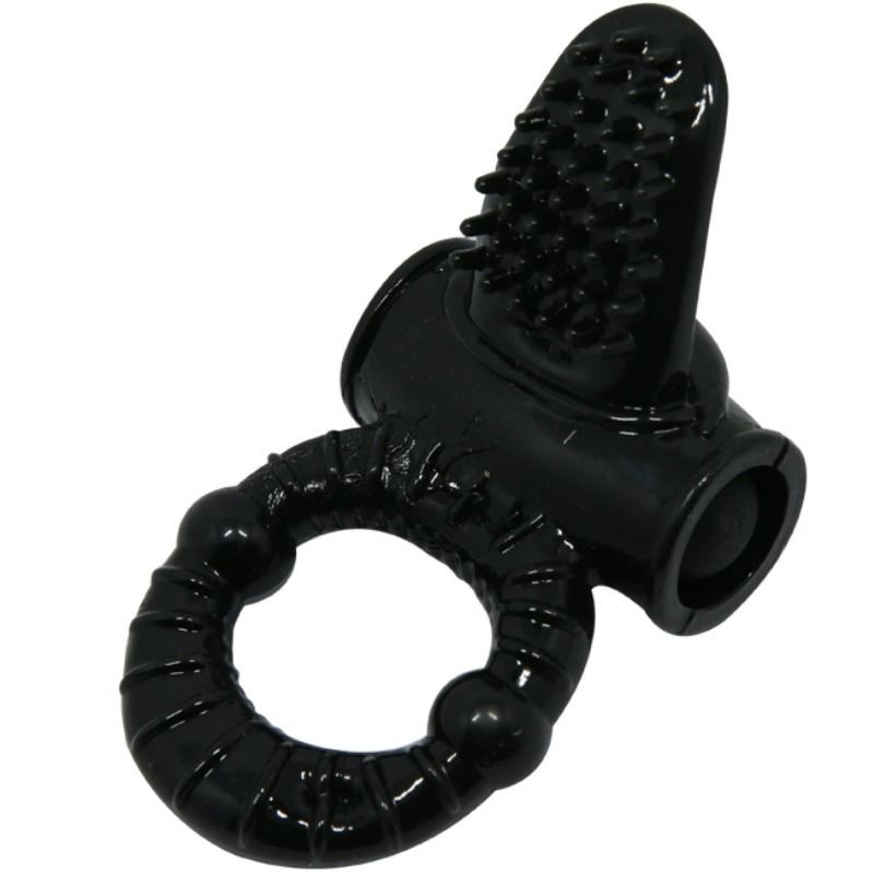 SWEET RING ANILLO VIBRADOR CON RABBIT TEXTURADO - D-219325 - Dona Pimenta