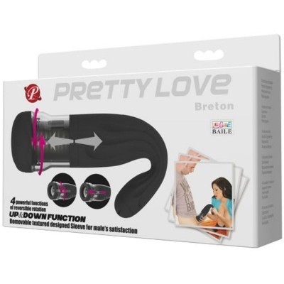 PRETTY LOVE MALE MASTURBADOR MULTIFUNCIÓN BRETON - D-219980 - Dona Pimenta