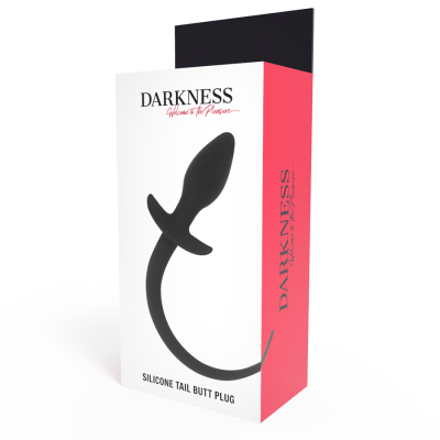 DARKNESS&trade; - PLUG ANAL 28 CM SILICONE PRETO - D-221135 - Dona Pimenta