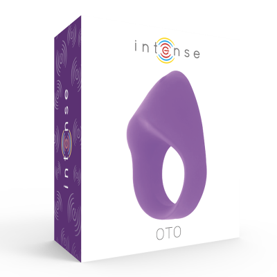 INTENSO OTO COCK RING ROXO RECARREGÁVEL - D-221066 - Dona Pimenta