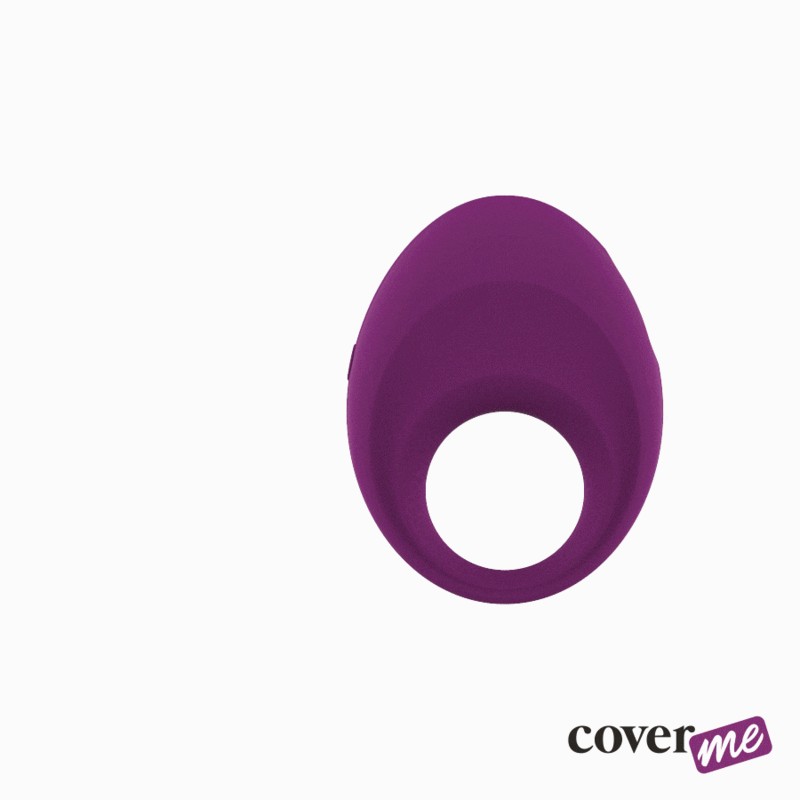 COVERME DYLAN COCK RING RECHAGEABLE WATCHME WIRELESS TECHNOLOGY COMPATIBLE - D-221308 - Dona Pimenta