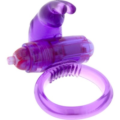 ANEL VIBRADOR DE SILICONE DE SEVÊNCIAS LILAC - D-221964 - Dona Pimenta