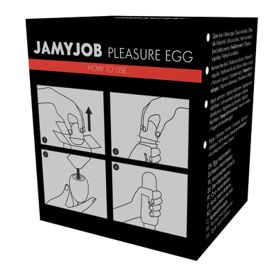 JAMYJOBEGG MASTURBATOR BLACK VERSION DISCRETT - D-222080 - Dona Pimenta