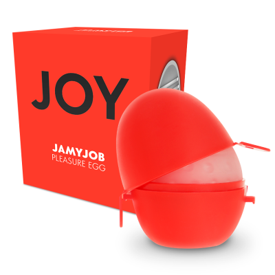 JAMYJOB EGG MASTURBATOR RED VERSION DISCRETT - D-222081 - Dona Pimenta