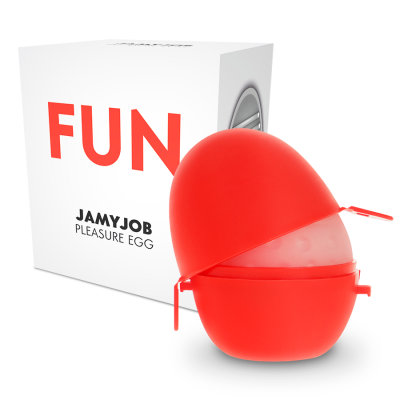 JAMYJOB EGG MASTURBATOR RED EDITION DISCRETT - D-222082 - Dona Pimenta