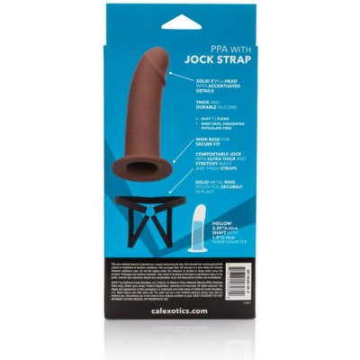 CALEX PPA COM JOCK STRAP MARROM - D-223996 - Dona Pimenta